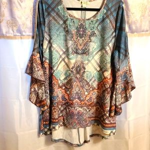 NWOT UNITY TUNIC 1X